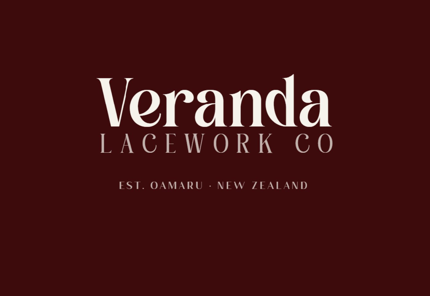 Veranda Lacework Co premium building materials brand identity